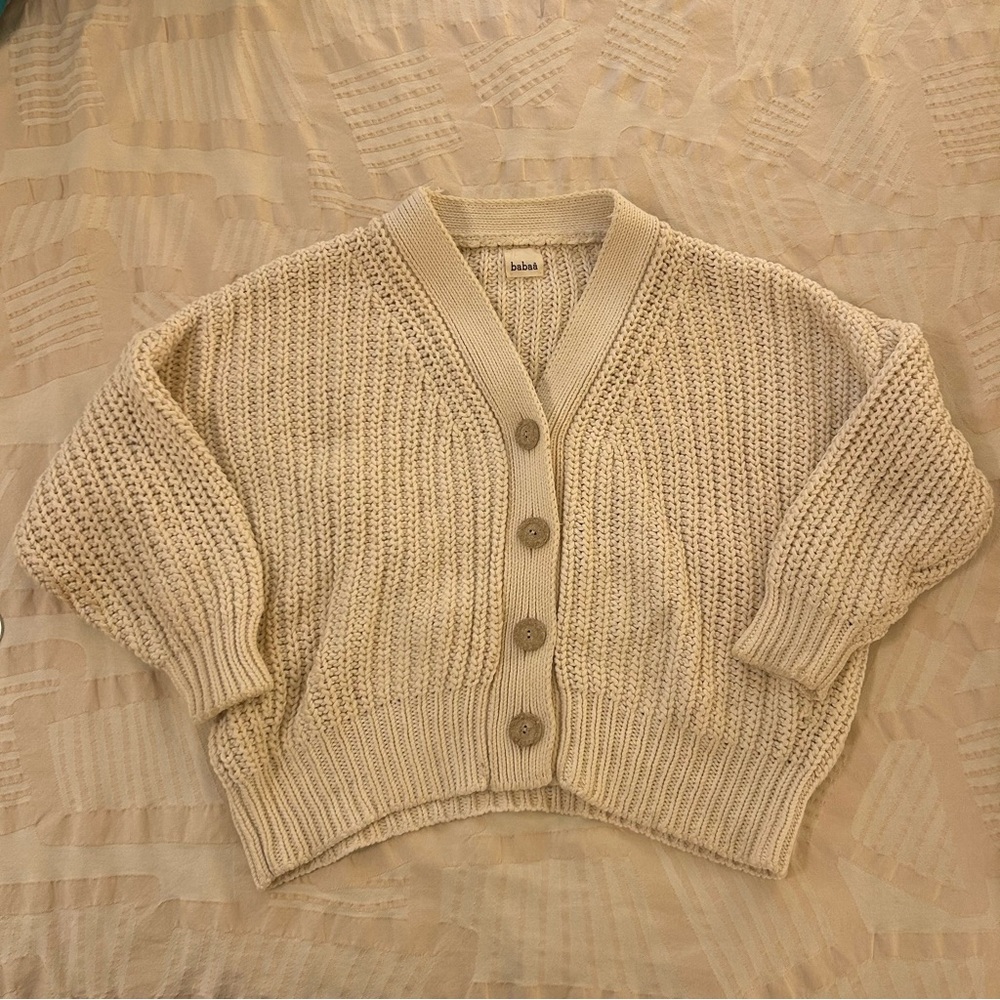 Babaa cardigan no18 in natural